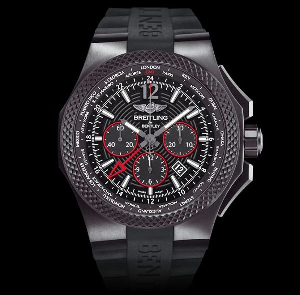 Breitling Bentley GMT Light Body B04 Midnight Carbon